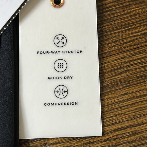 NWT Good American Black Long Sleeve Bodysuit - Size 0/XS - Picture 5 of 12